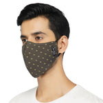 Suntop Designer Fashion Mask(Mens)-Pack of 2(Olive Brown)