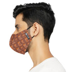 Suntop Designer Fashion Mask(Mens)-Pack of 2(Vintage Brown)