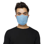 Suntop Designer Fashion Mask(Mens)-Pack of 2(Azure Blue)