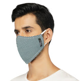 Suntop Designer Fashion Mask(Mens)-Pack of 2(Mineral Halftone)