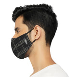 Suntop Designer Fashion Mask(Mens)-Pack of 2(English Monochrome)