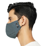 Suntop Designer Fashion Mask(Mens)-Pack of 2(Lush Green)