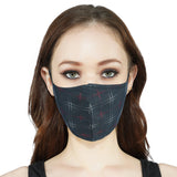 Suntop Designer Fashion Mask(Womens)-Pack of 2(Modern Check)